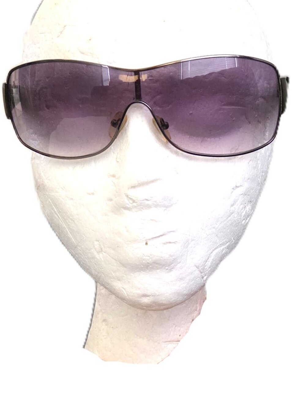 Women's UV3 UV400 Sunglasses Wrap Around Oversized Frames Pink Tint